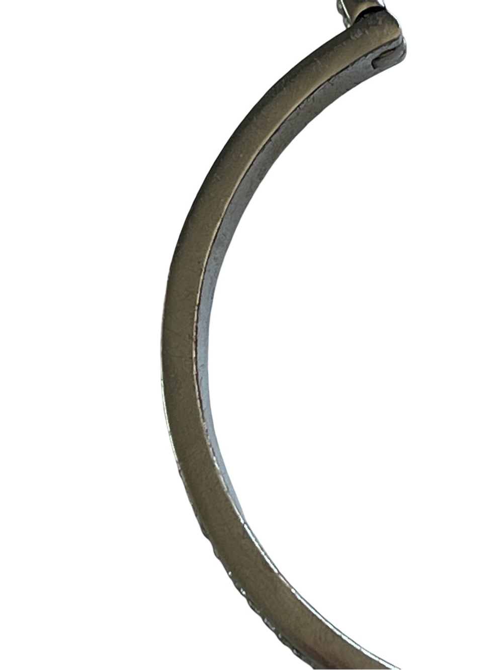 Kate Spade Ring It Up Pave Bangle Silver Tone CZ Cubic Zirconia - Picture 5 of 7